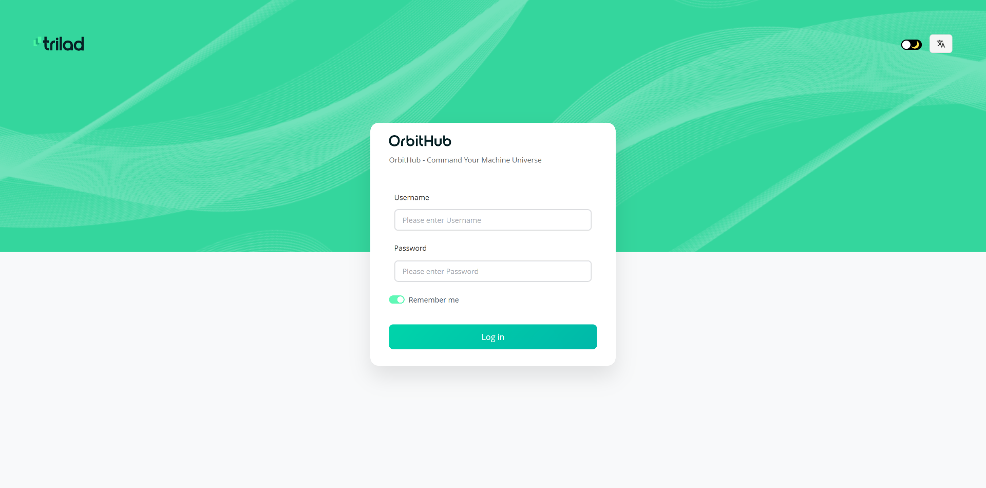 Orbit Hub - Main View